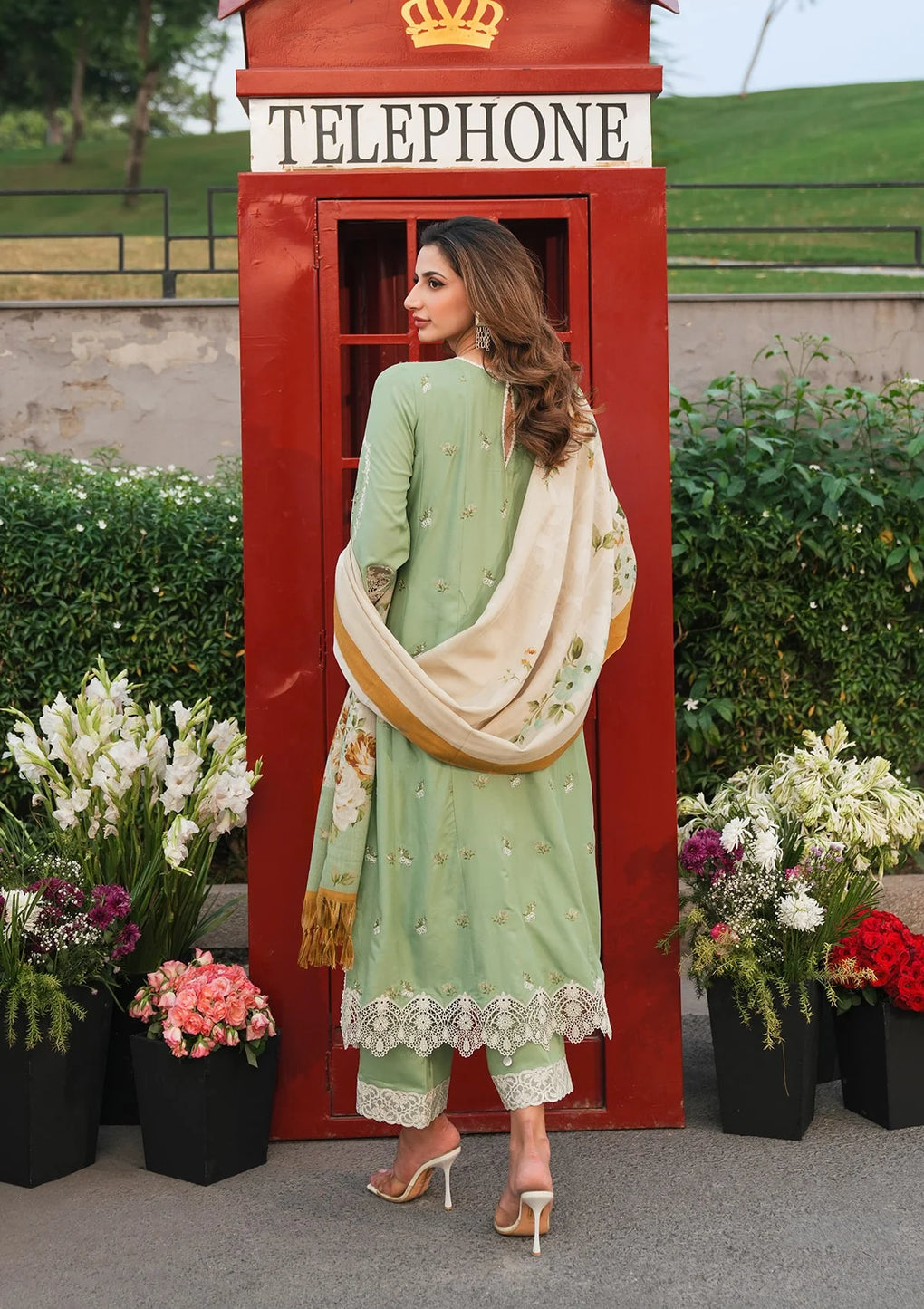 Elaf Premium | Winter Pashmina Shawl Collection | EPW-4B Whispers of Joy - House Of Anaya