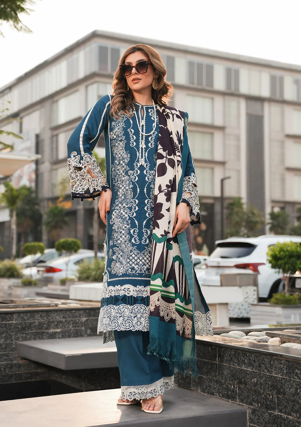 Elaf Premium | Winter Pashmina Shawl Collection | EPW-1B Heartfelt Whisper - House Of Anaya