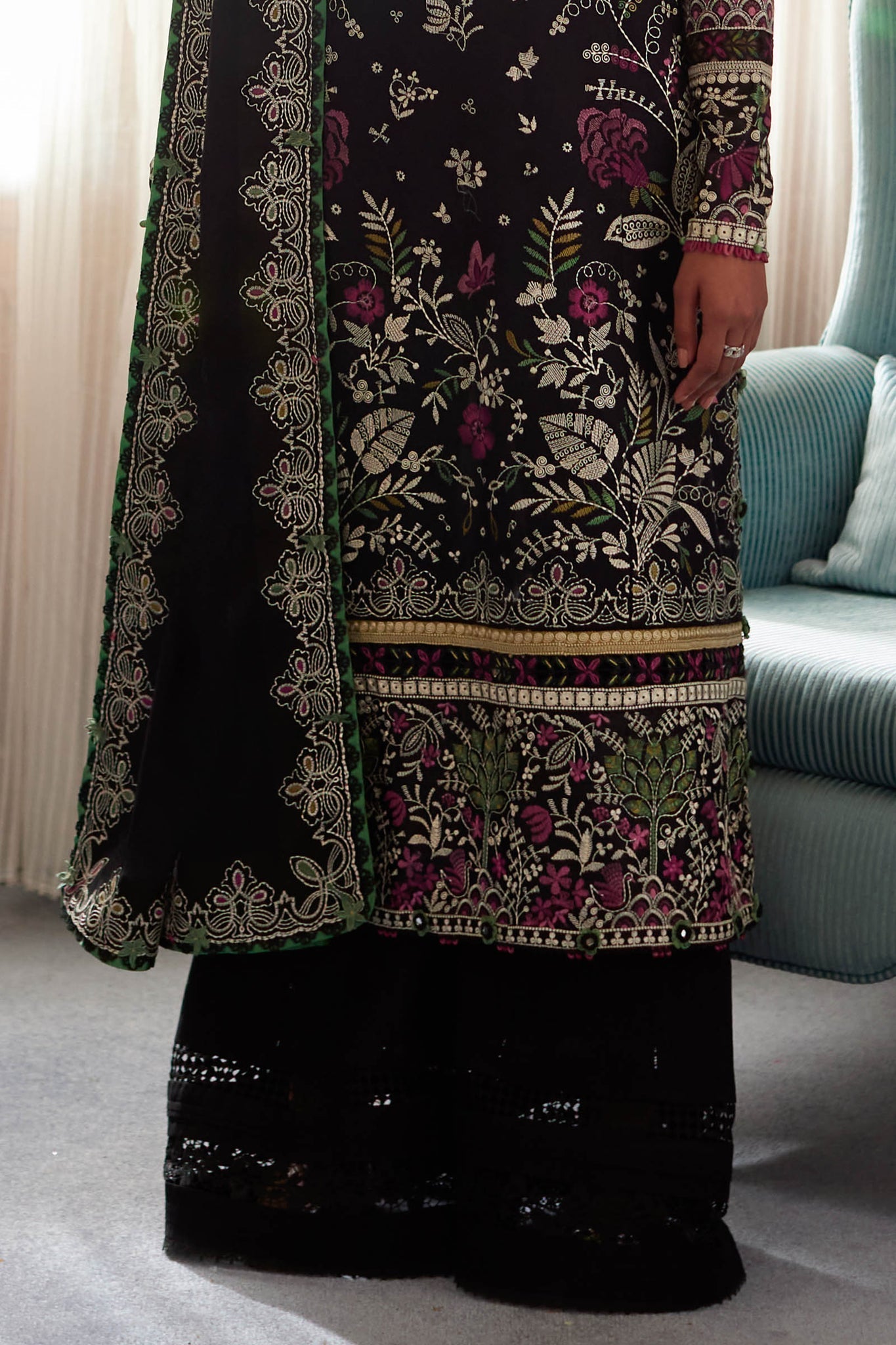 Elan | Lawn24 |QISTINA (EL24-03 B) - House Of Anaya