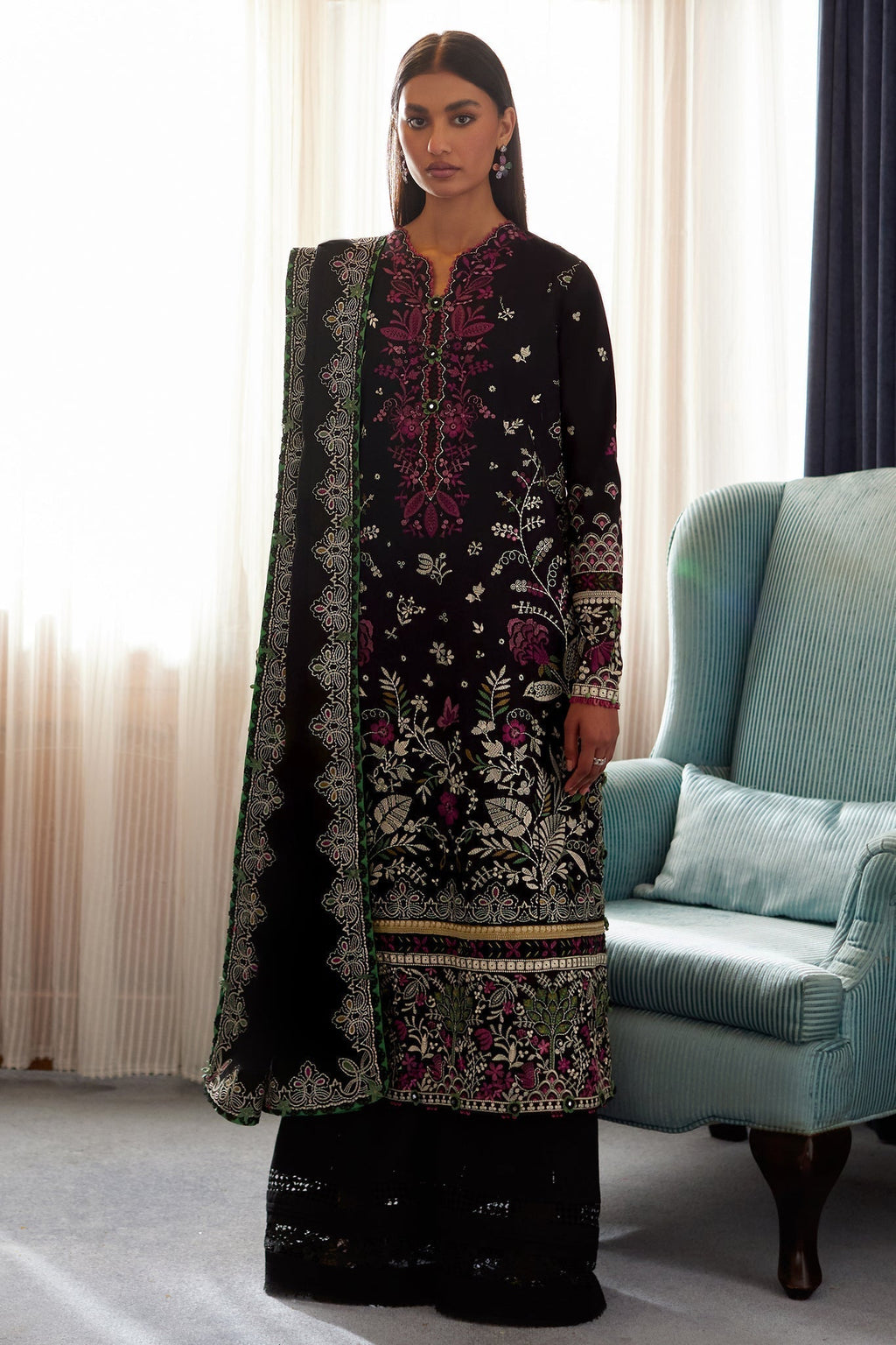 Elan | Lawn24 |QISTINA (EL24-03 B) - House Of Anaya