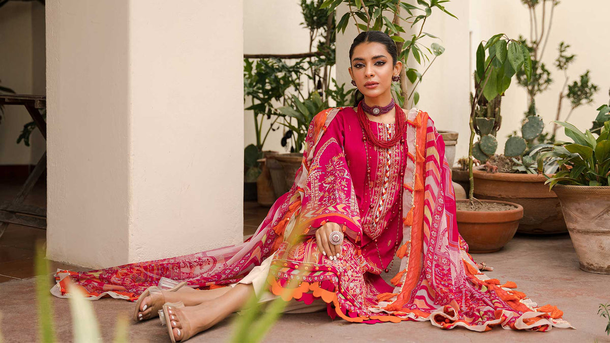 Ellena | Luxury Embroidered Collection | D06 - Riwayat-e-Khas