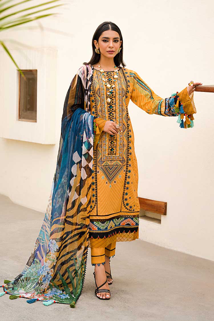 Ellena | Luxury Embroidered Collection | D14 - Riwayat-e-Khas