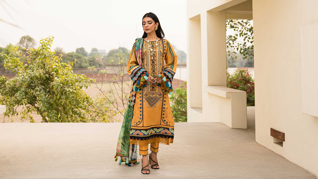 Ellena | Luxury Embroidered Collection | D14 - Riwayat-e-Khas