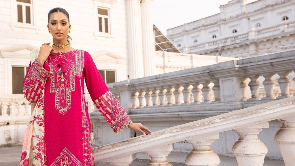 Ellena | Luxury Embroidered Collection | D12 - Riwayat-e-Khas