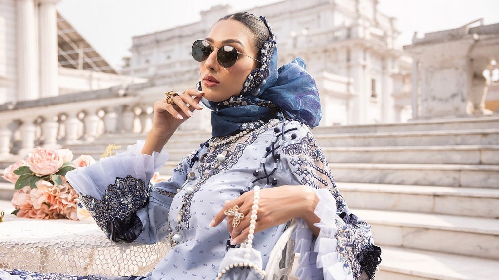 Ellena | Luxury Embroidered Collection | D22 - Riwayat-e-Khas