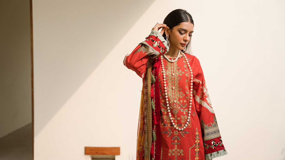 Ellena | Luxury Embroidered Collection | D18 - Riwayat-e-Khas