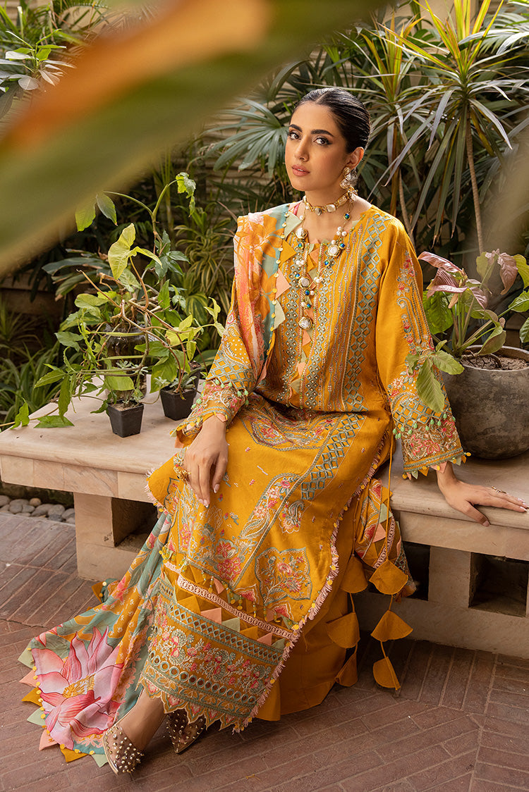 Ellena | Luxury Embroidered Collection | D01 - Riwayat-e-Khas