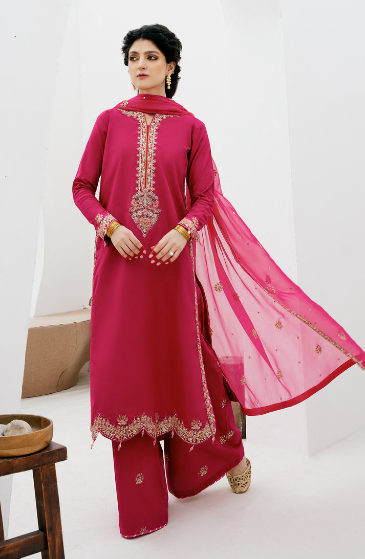 Emaan Adeel | Gul Mohr Eid Pret | DANEEN - House Of Anaya