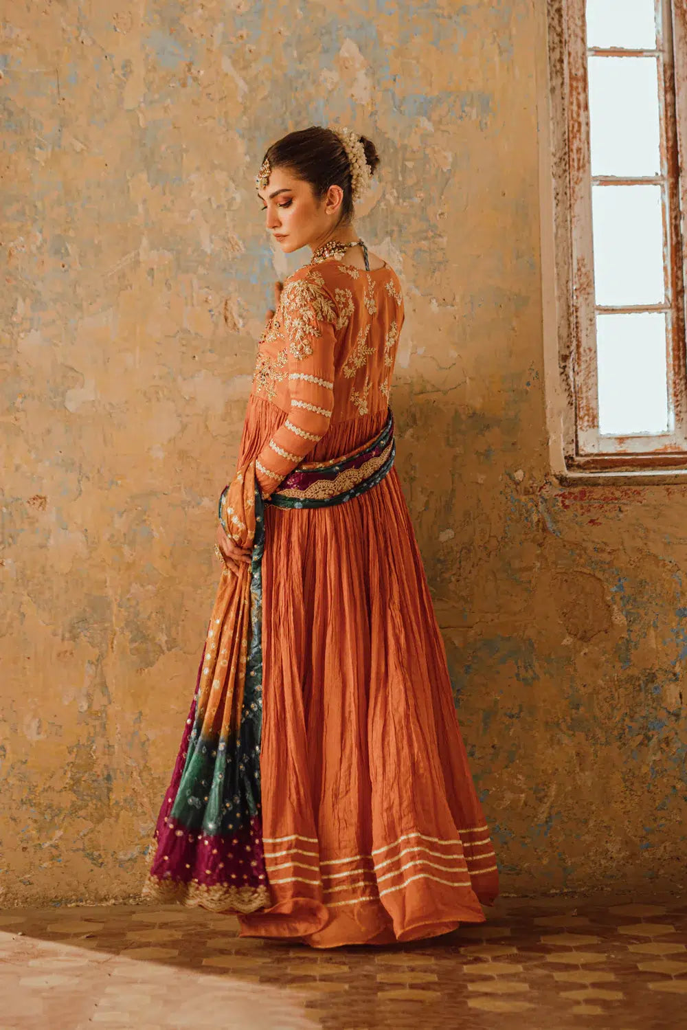 Azure | Embroidered Formals | Embre Blaze - Riwayat-e-Khas