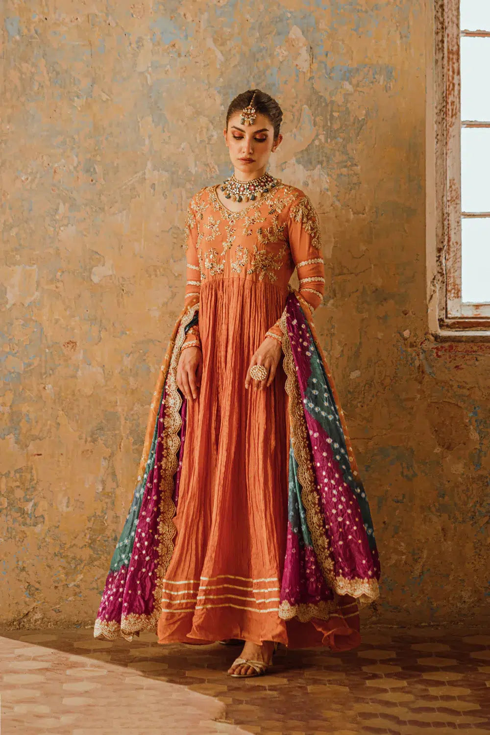 Azure | Embroidered Formals | Embre Blaze - Riwayat-e-Khas