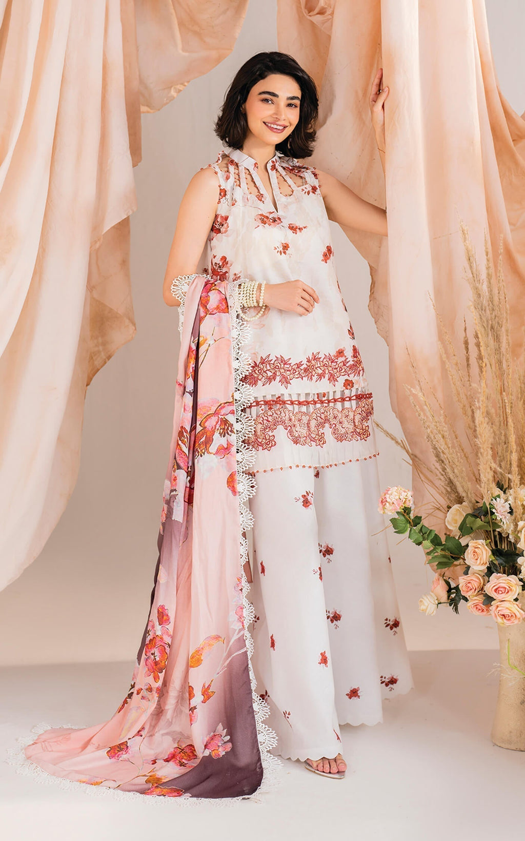 Asifa and Nabeel | Winter Meraki 24 | Embroider-MW-15 - Riwayat-e-Khas