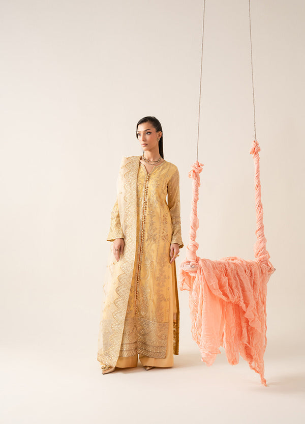 Maryum N Maria | Zaib Luxury | Embroirdered Chiffon LYA - FS50126