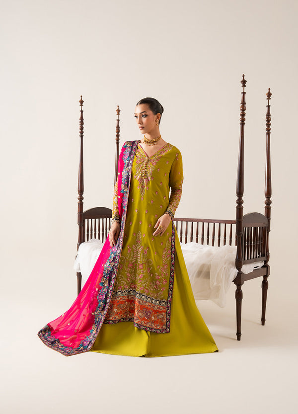 Maryum N Maria | Zaib Luxury |  Embroirdered Chiffon REINE - FS50134