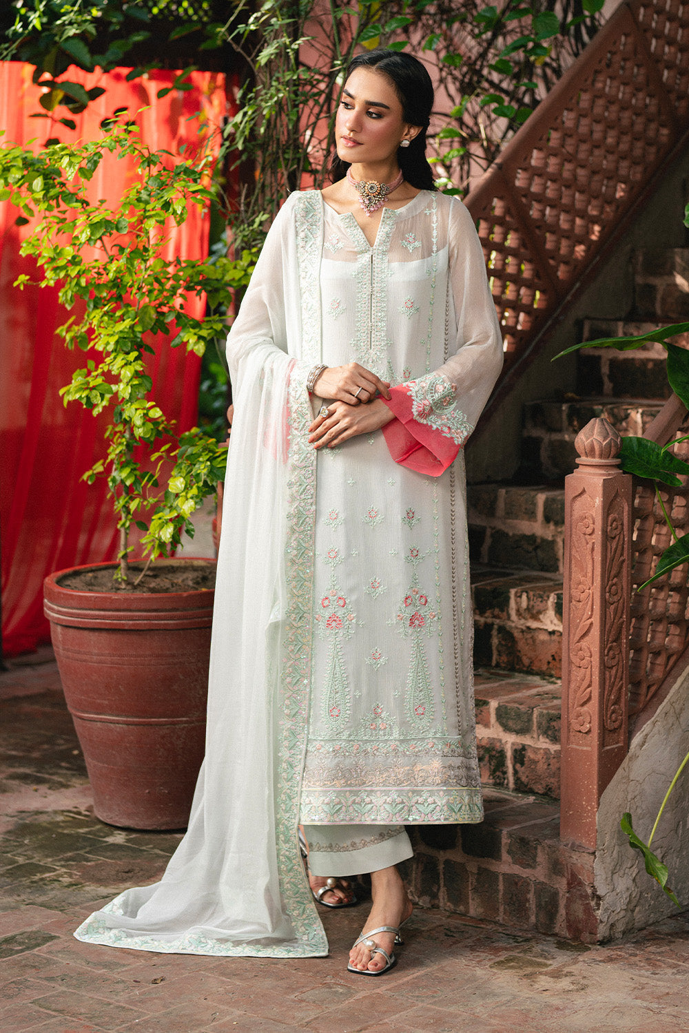 Maryum N Maria | Luxury Stitched | 3 Piece Embroiderd Chiffon GAAYATHR - FSU5640
