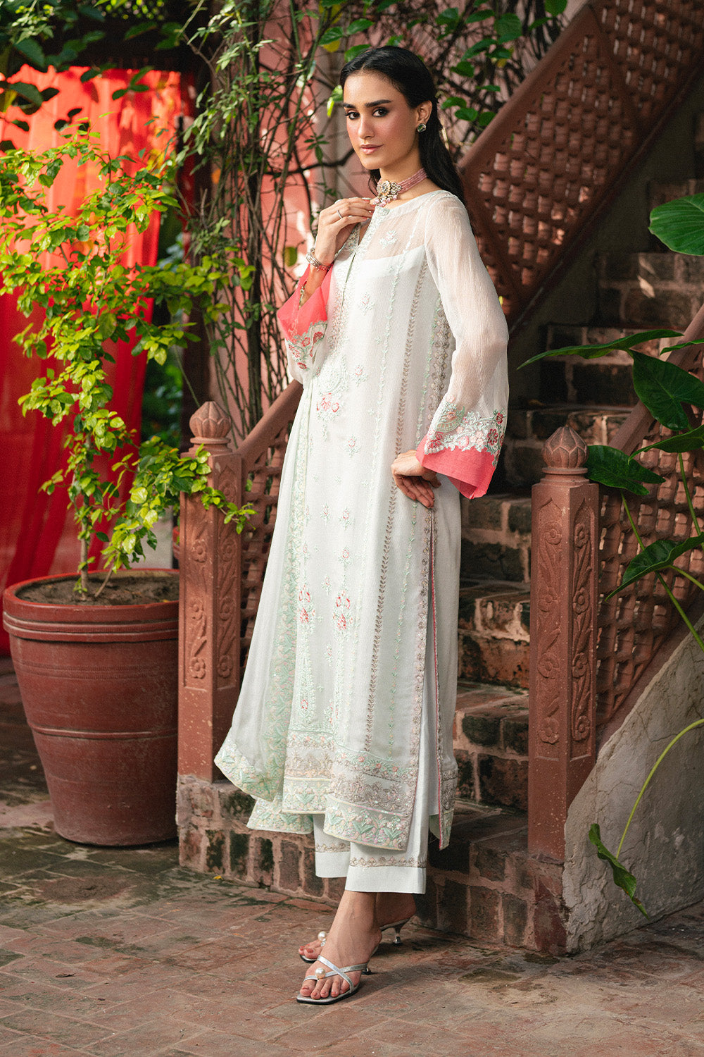 Maryum N Maria | Luxury Stitched | 3 Piece Embroiderd Chiffon GAAYATHR - FSU5640