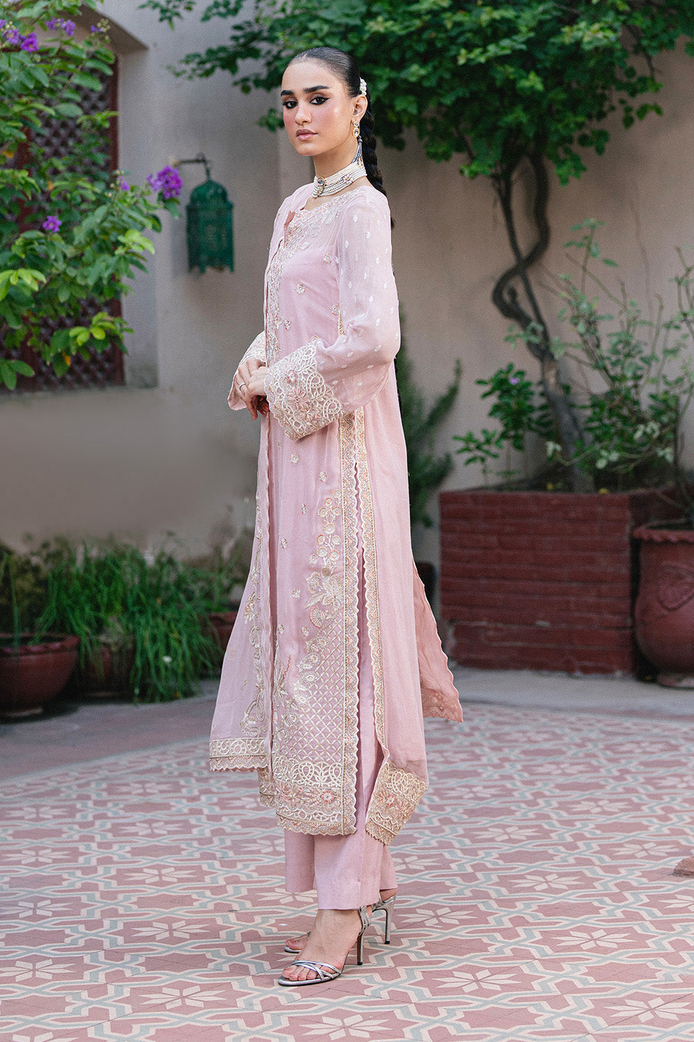 Maryum N Maria | Luxury Stitched | 3 Piece Embroiderd Chiffon GANDHALI - FSU5642