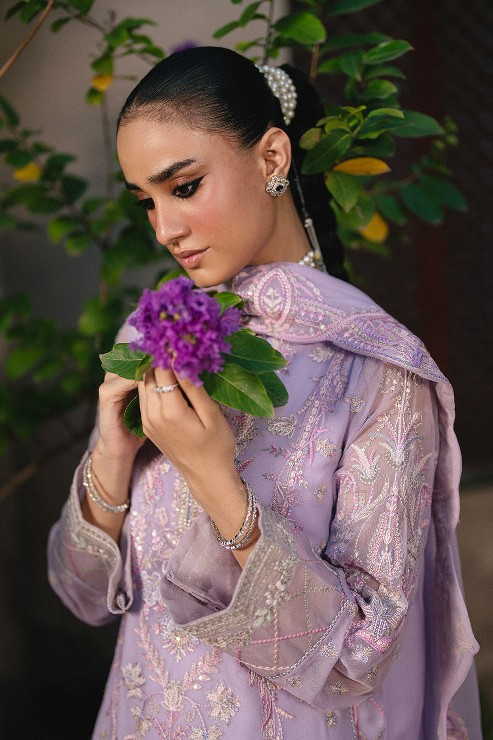 Maryum N Maria | Luxury Stitched | 3 Piece Embroiderd Chiffon GAURI - FSU5647