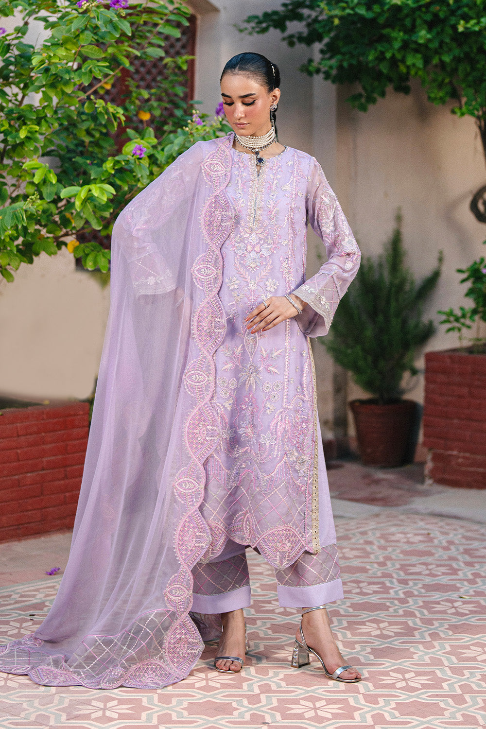 Maryum N Maria | Luxury Stitched | 3 Piece Embroiderd Chiffon GAURI - FSU5647