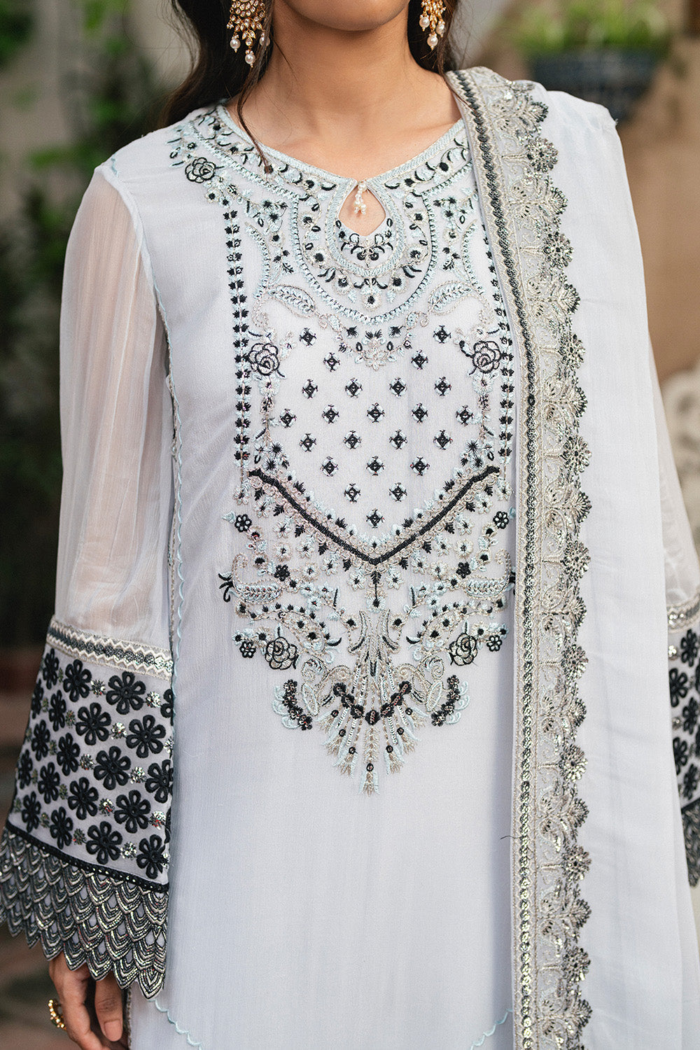 Maryum N Maria | Luxury Stitched | 3 Piece Embroidered Chiffon LILIYA - FSU5657