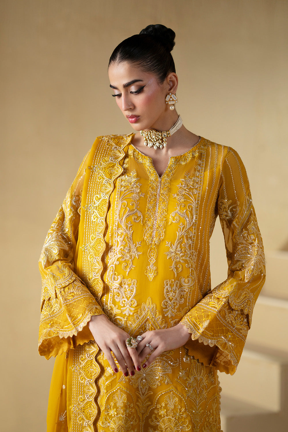 Maryum N Maria | Luxury Stitched | 3 Piece Embroiderd Chiffon ANIPPE - FSU5660
