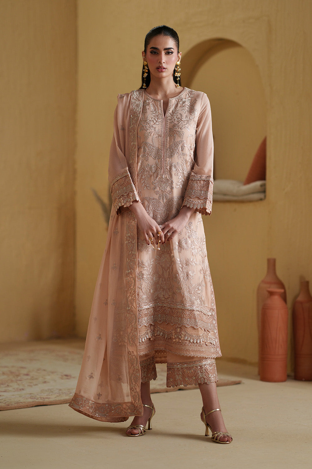 Maryum N Maria | Luxury Stitched | 3 Piece Embroiderd Chiffon HATHOR - FSU5663