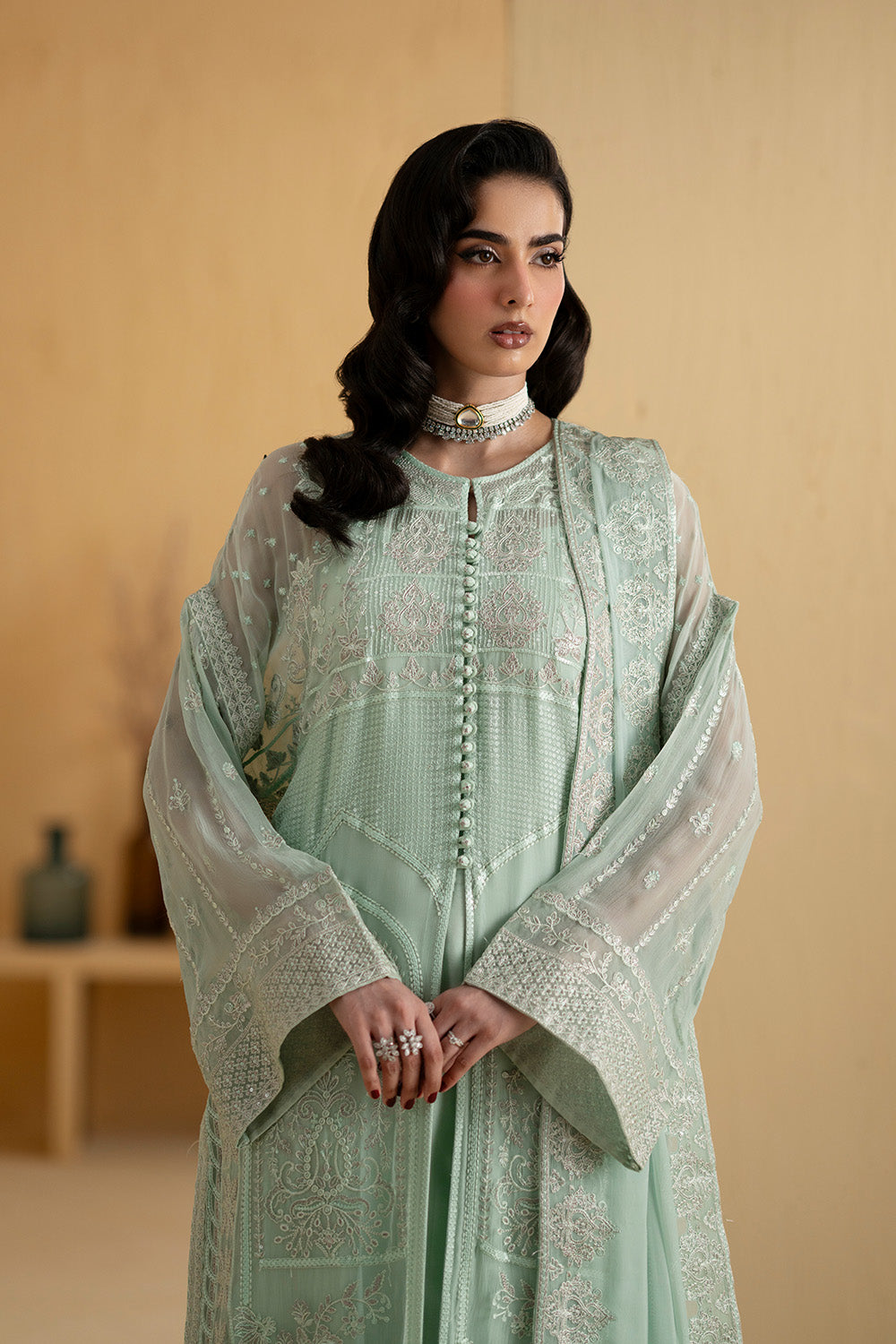 Maryum N Maria | Luxury Stitched | 3 Piece Embroiderd Chiffon AMUNET - FSU5667