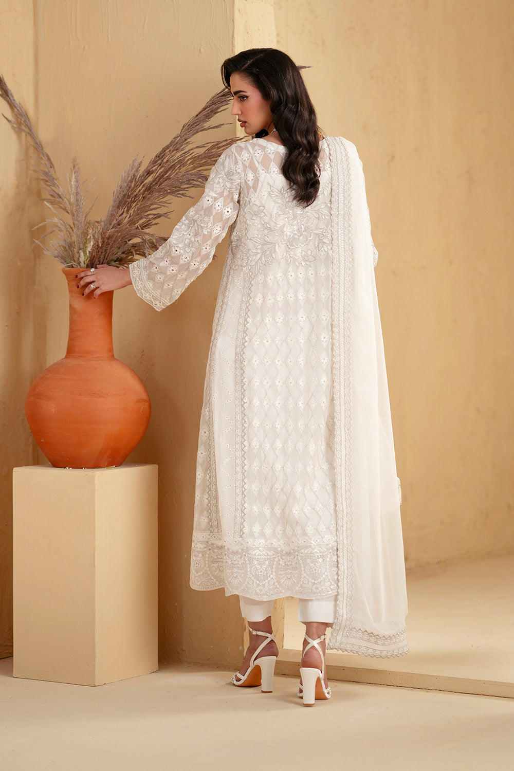 Maryum N Maria | Luxury Stitched | 3 Piece Embroiderd Chiffon HEBA - FSU5669