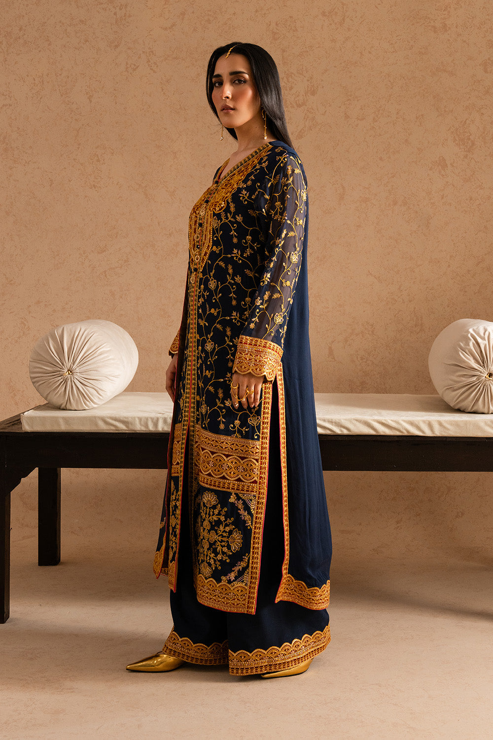 Maryum N Maria | Luxury Stitched | 3 Piece Embroirdered Chiffon ZEHRA - FSU5600