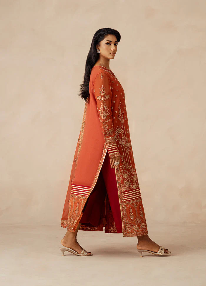 Maryum N Maria | Mehrun | 3 Piece Embroidered Chiffon ROYA - FSU5610