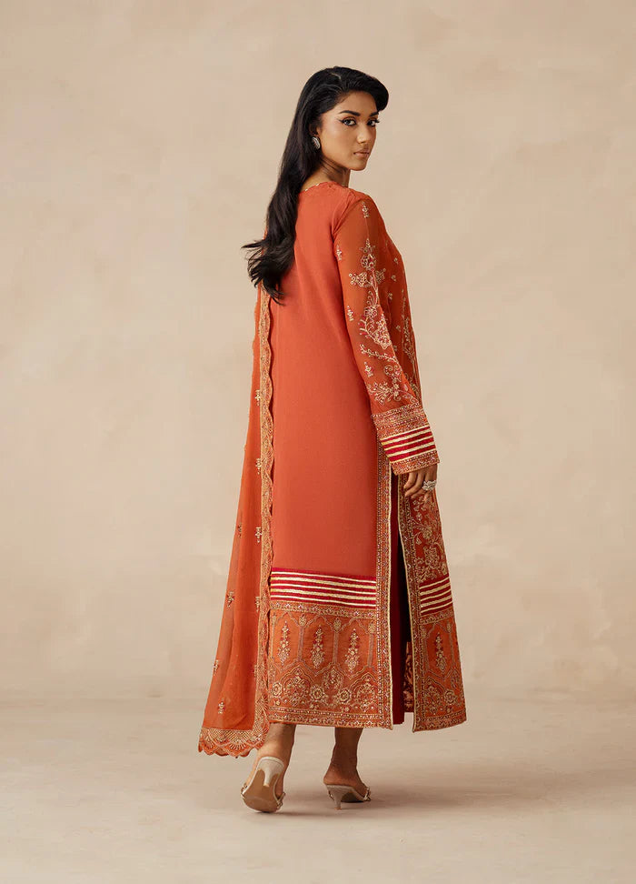 Maryum N Maria | Mehrun | 3 Piece Embroidered Chiffon ROYA - FSU5610