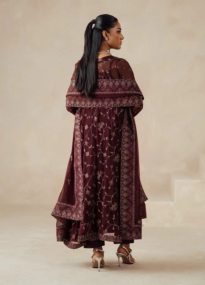 Maryum N Maria | Mehrun | 3 Piece Embroidered Chiffon MARJAN - FSU5611
