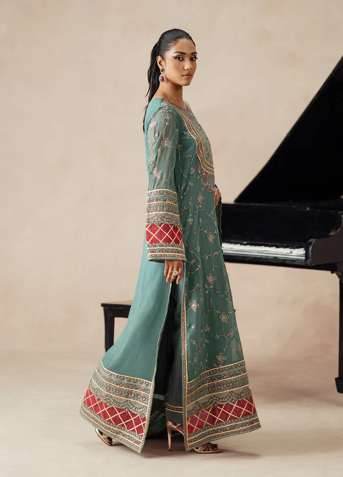 Maryum N Maria | Mehrun |3 Piece Embroidered Chiffon MAHSA - FSU5612