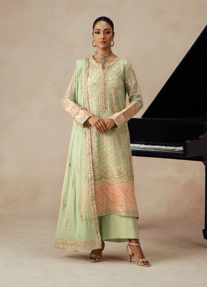 Maryum N Maria | Mehrun | 3 Piece Embroidered Chiffon AFRA - FSU5614