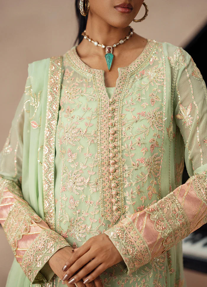 Maryum N Maria | Mehrun | 3 Piece Embroidered Chiffon AFRA - FSU5614