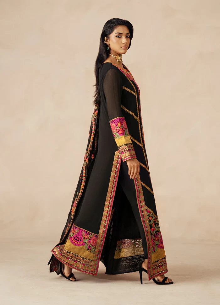 Maryum N Maria | Mehrun | 3 Piece Embroidered Chiffon AZILA - FSU5615