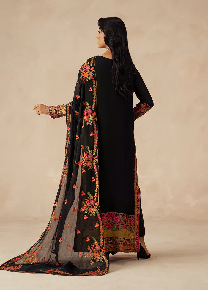 Maryum N Maria | Mehrun | 3 Piece Embroidered Chiffon AZILA - FSU5615