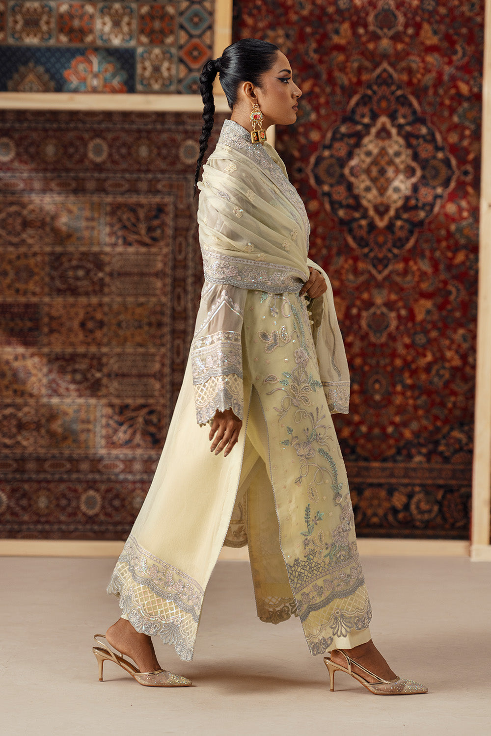 Maryum N Maria | Luxury Stitched | 3 Piece Embroidered Chiffon ARDETH - FSU5637
