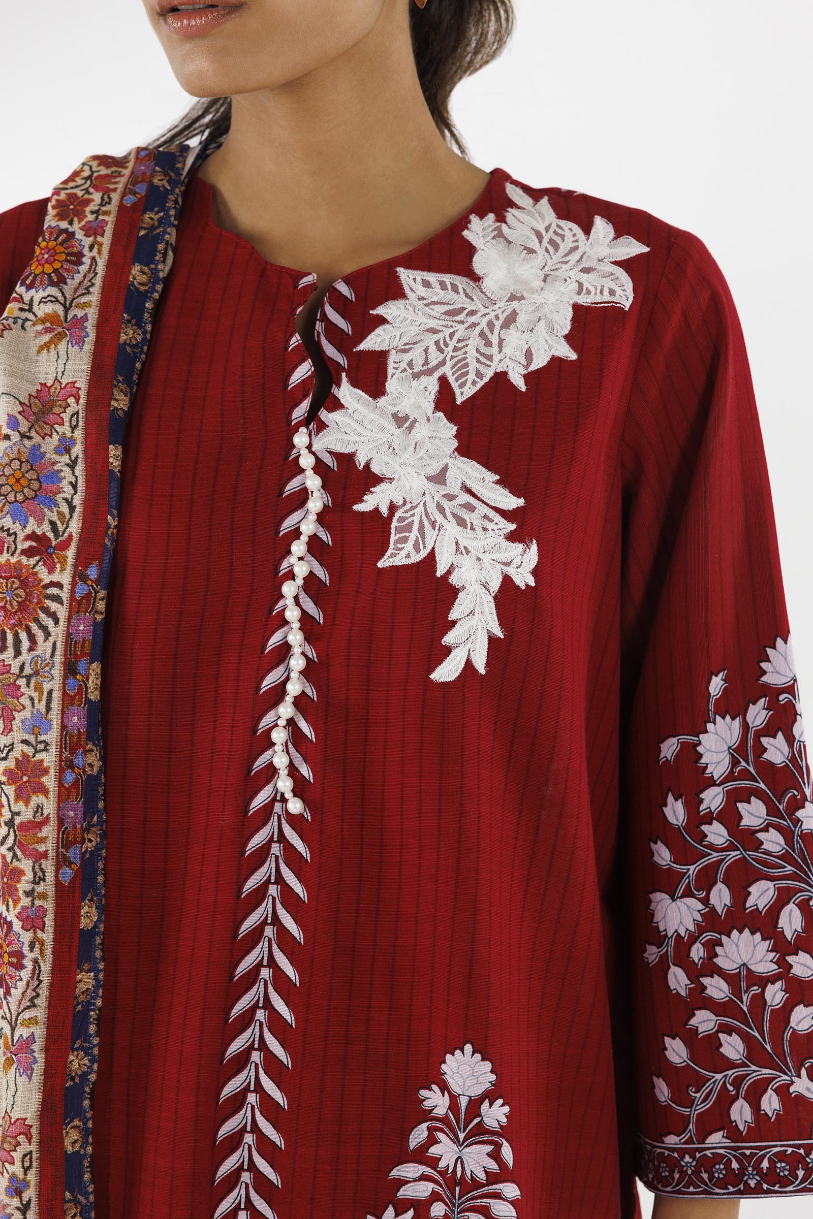 Sana Safinaz | Luxury Pret | Linen Suit FW25MHY506AP3