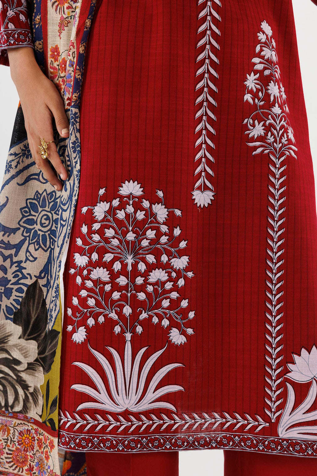 Sana Safinaz | Luxury Pret | Linen Suit FW25MHY506AP3