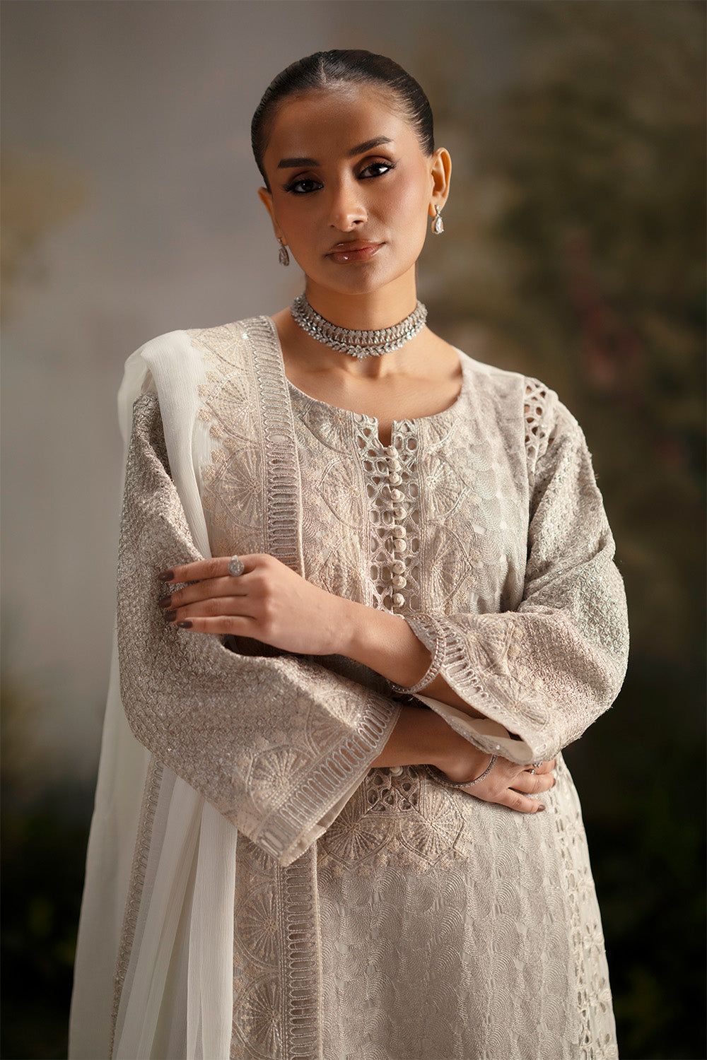 Maryum N Maria | Luxury Stitched | 3-Piece-Embroiderd-Chiffon OINDRILA - FWU5690