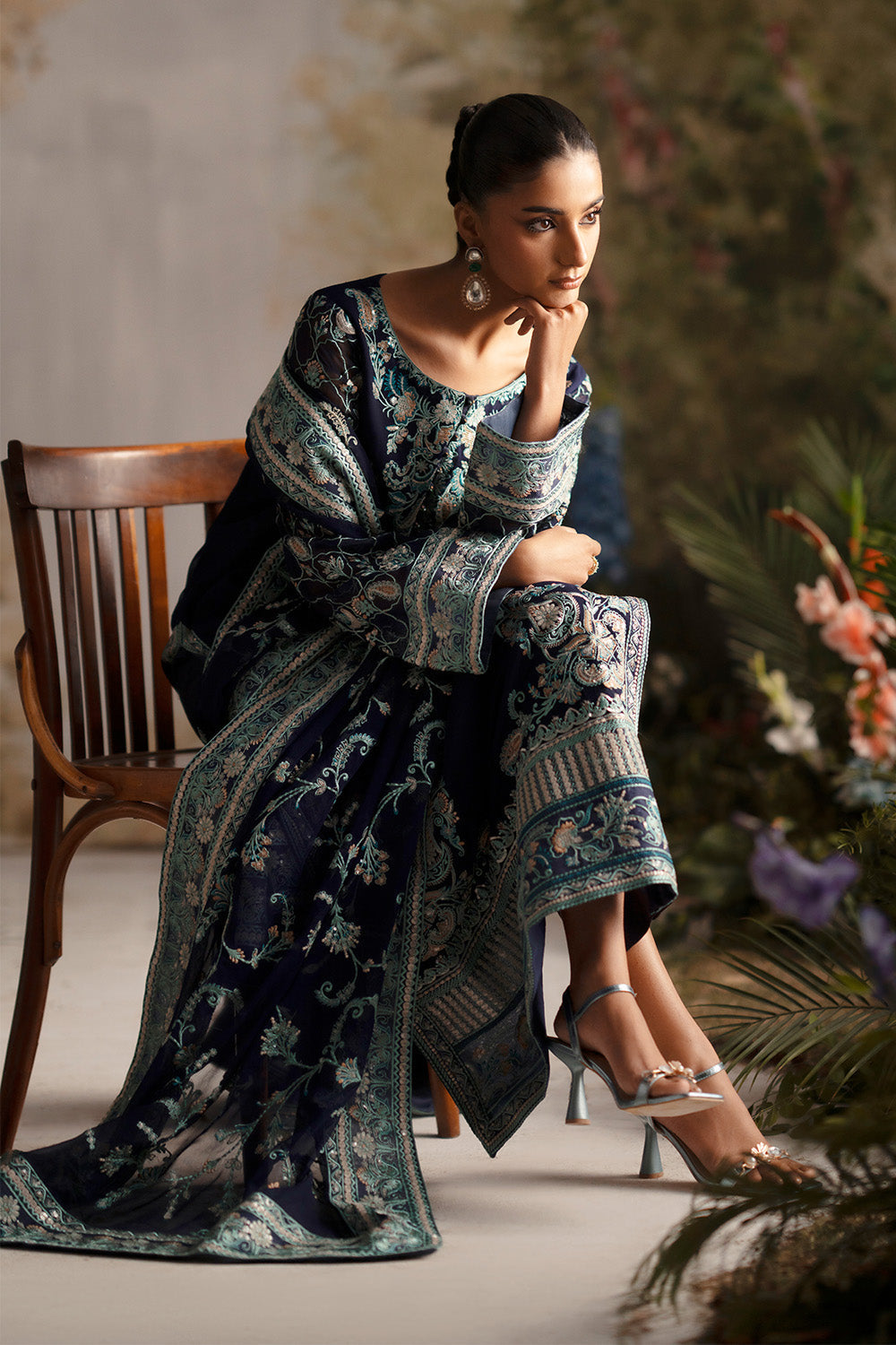 Maryum N Maria | Luxury Stitched | 3-Piece-Embroiderd-Chiffon OJASWINI - FWU5691