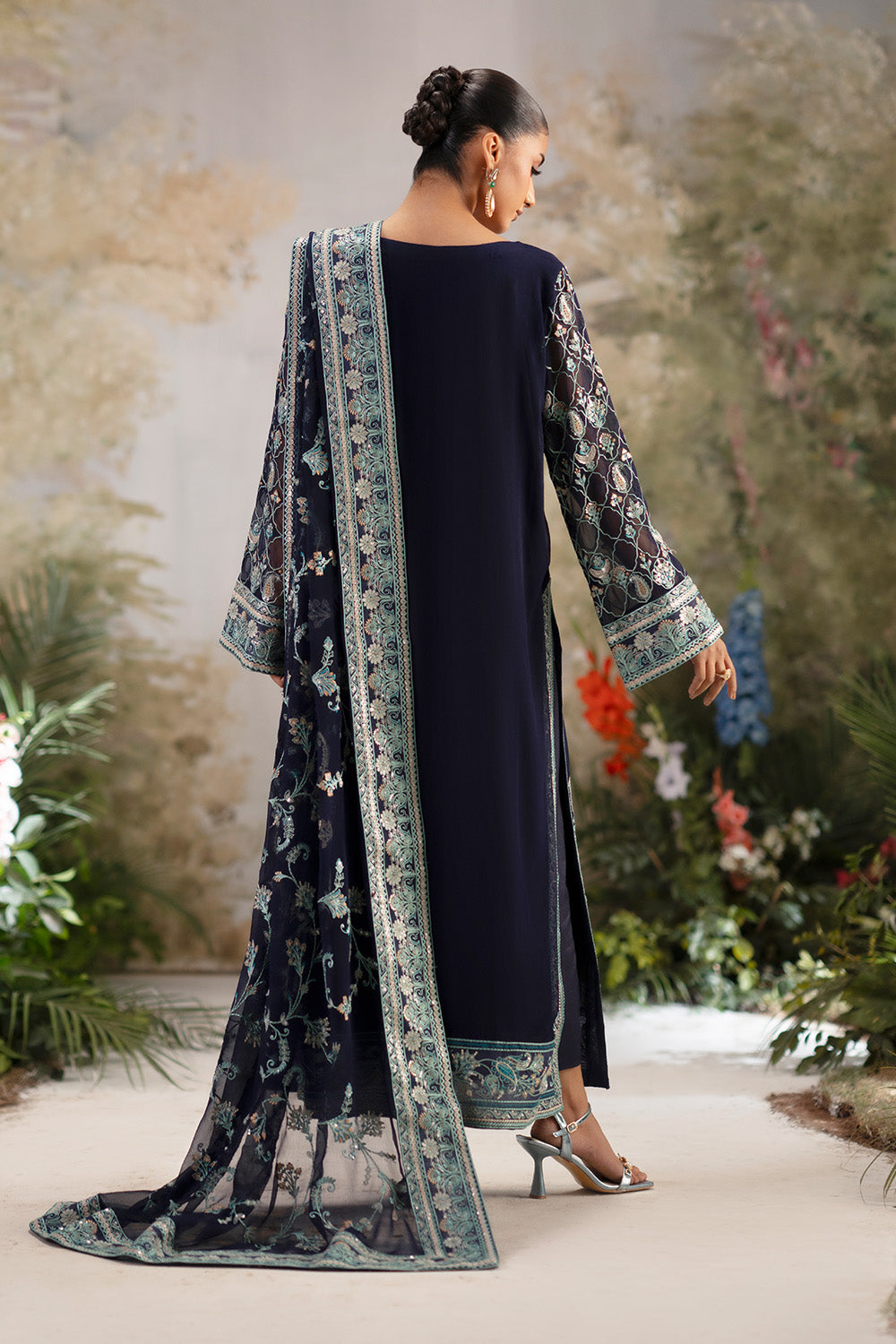 Maryum N Maria | Luxury Stitched | 3-Piece-Embroiderd-Chiffon OJASWINI - FWU5691