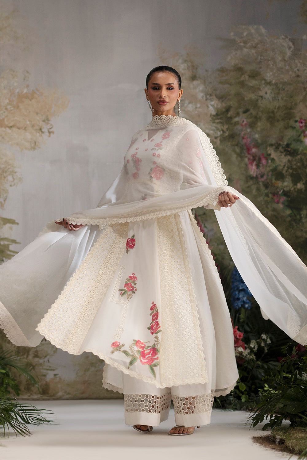 Maryum N Maria | Luxury Stitched | 3-Piece-Embroiderd-Chiffon OLIVIA - FWU5694