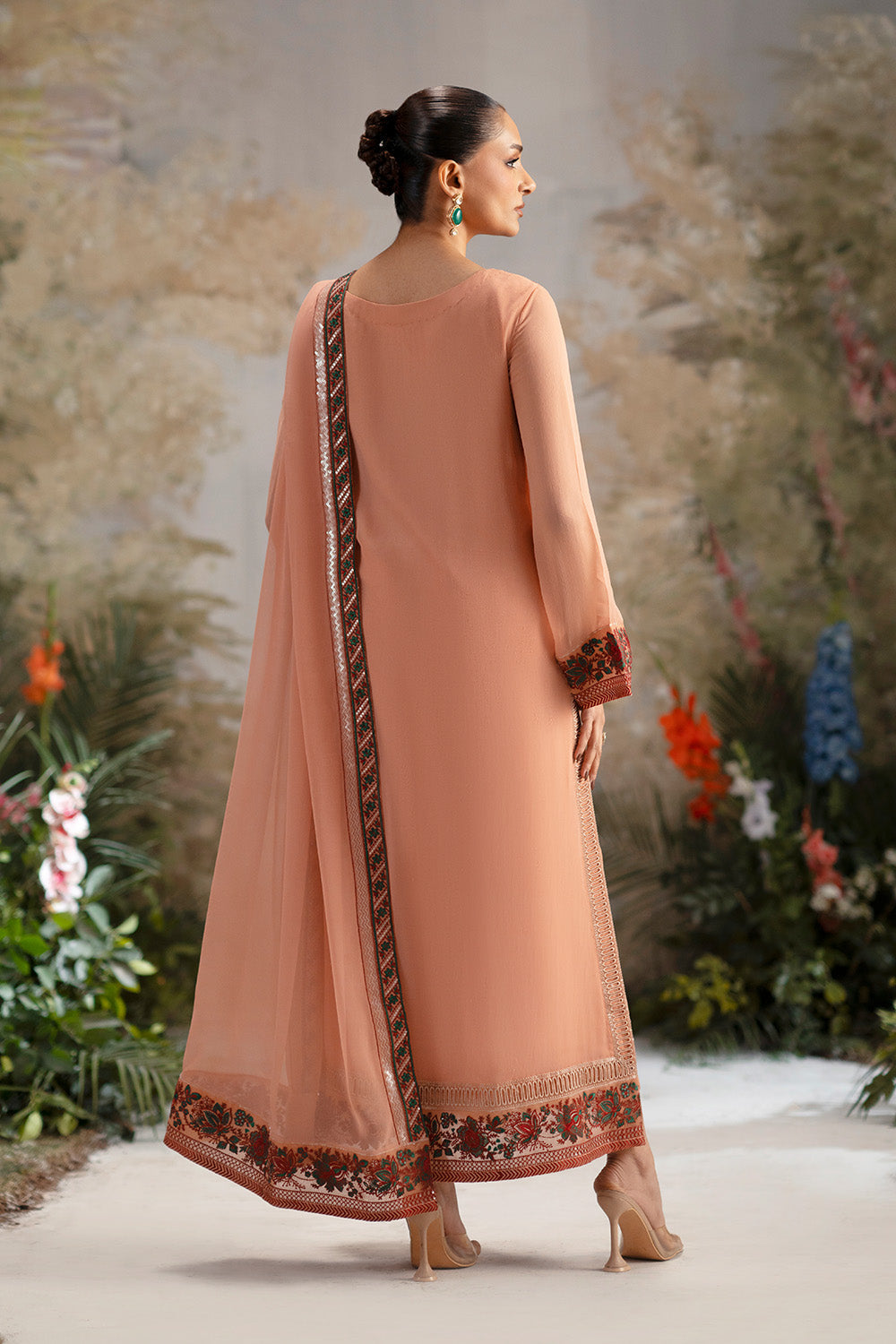 Maryum N Maria | Luxury Stitched | 3-Piece-Embroiderd-Chiffon OMISHA - FWU5697