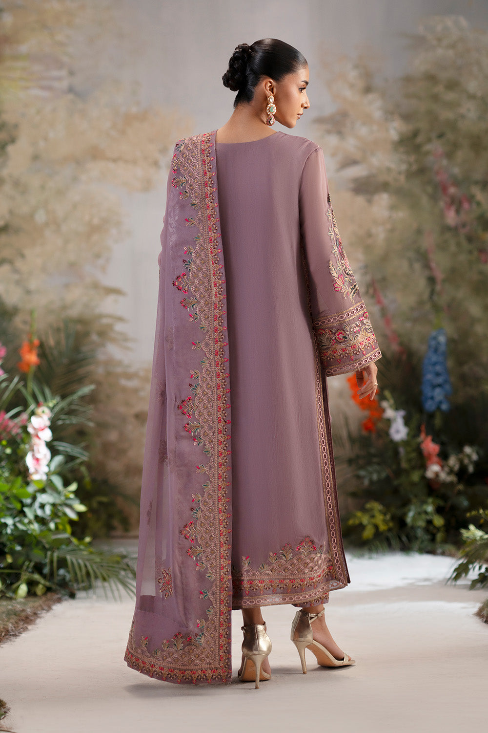 Maryum N Maria | Luxury Stitched | 3-Piece-Embroiderd-Chiffon ONANIA - FWU5698
