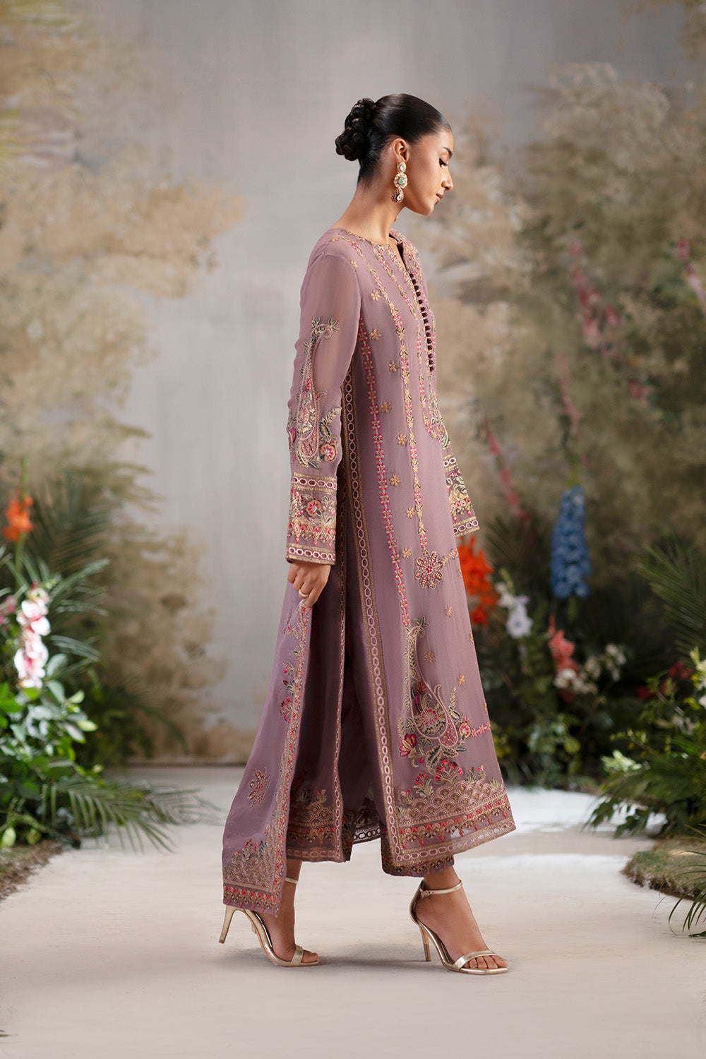Maryum N Maria | Luxury Stitched | 3-Piece-Embroiderd-Chiffon ONANIA - FWU5698