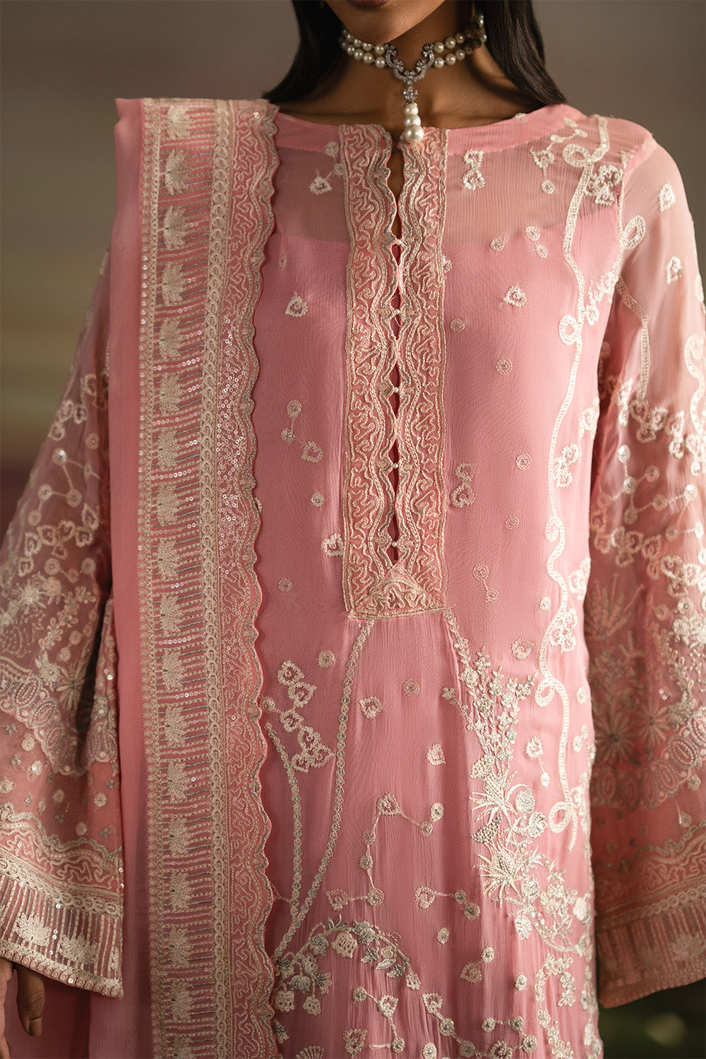 Maryum N Maria | Luxury Stitched | 3-Piece-Embroiderd-Chiffon IYLA - FWU5704