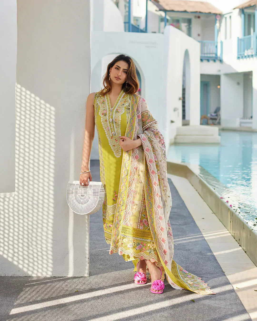 Faiza Saqlain | Liliana Luxury Lawn 24 | Estera - House Of Anaya