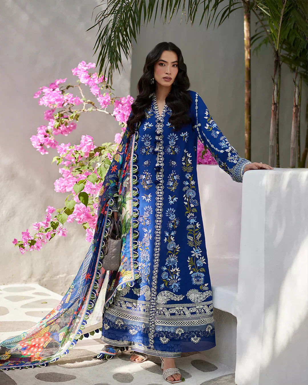 Faiza Saqlain | Liliana Luxury Lawn 24 | Veira - House Of Anaya