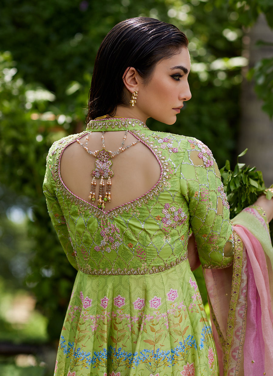 Farah Talib Aziz | Mayna Festive Prints 24 | Limees Kalidaar With Dupatta